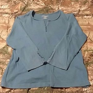 Blue women's blouse